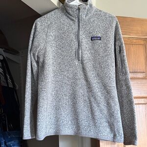 Patagonia Women’s Zip-Up Sweater in Heather Gray